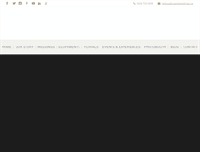 Tablet Screenshot of coastalweddingsandevents.ca